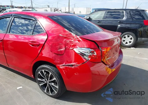 2017 Toyota Corolla Se из США, поврежденный, VIN 5YFBURHE7HP731446